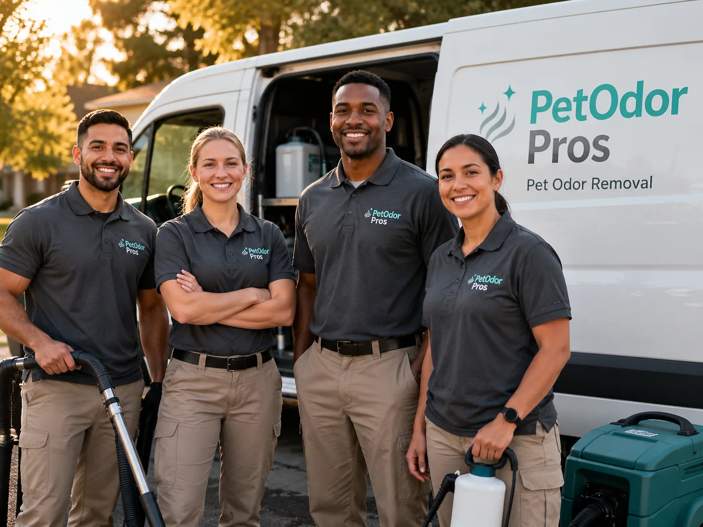 Pet Odor Removal team serving Barbeau, MI